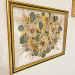 Quadro bouquet da sposa, fiori pressati personalizzati, fiori cerimonia, regalo di nozze, bouquet di fiori secchi, quadro personalizzato