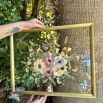 Quadro bouquet da sposa, fiori pressati personalizzati, fiori cerimonia, regalo di nozze, bouquet di fiori secchi, quadro personalizzato