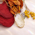 Collana donna pendente acciaio ciondolo fiori veri in resina.Gioielli fiori veri resina.Collana fiordaliso Forget me not bianco