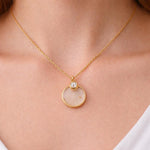 Collana Soffione Vero in Resina, Ciondolo Tarassaco Porta Fortuna, Dente di Leone, Wish Necklace, Regalo portafortuna