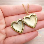 Collana donna ciondolo cuore porta foto ricordo. Cuore fiori veri Forget me not nontiscordardimé. Idea regalo memoria