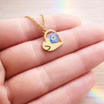 Collana memoriale cane con fiore vero nontiscordardimè.Gioielli per il ricordo.Regalo speciale per amante degli animali
