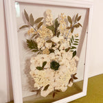 Quadro bouquet da sposa, fiori pressati personalizzati, fiori cerimonia, regalo di nozze, bouquet di fiori secchi, quadro personalizzato